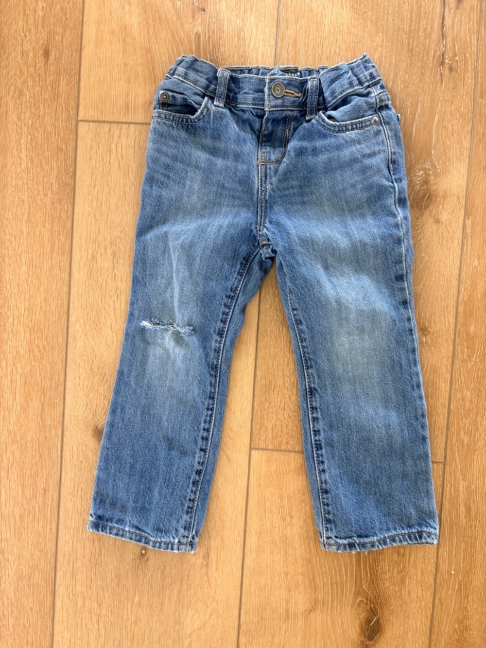 The Children's Place Blue Washed Denim Jeans for Kids